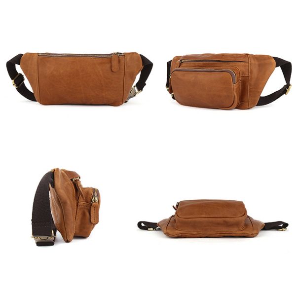 Genuine Leather Shoulder Crossbody Bag