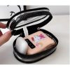 Mini Portable PVC Crystal-Clear Cable Organizer Pouch