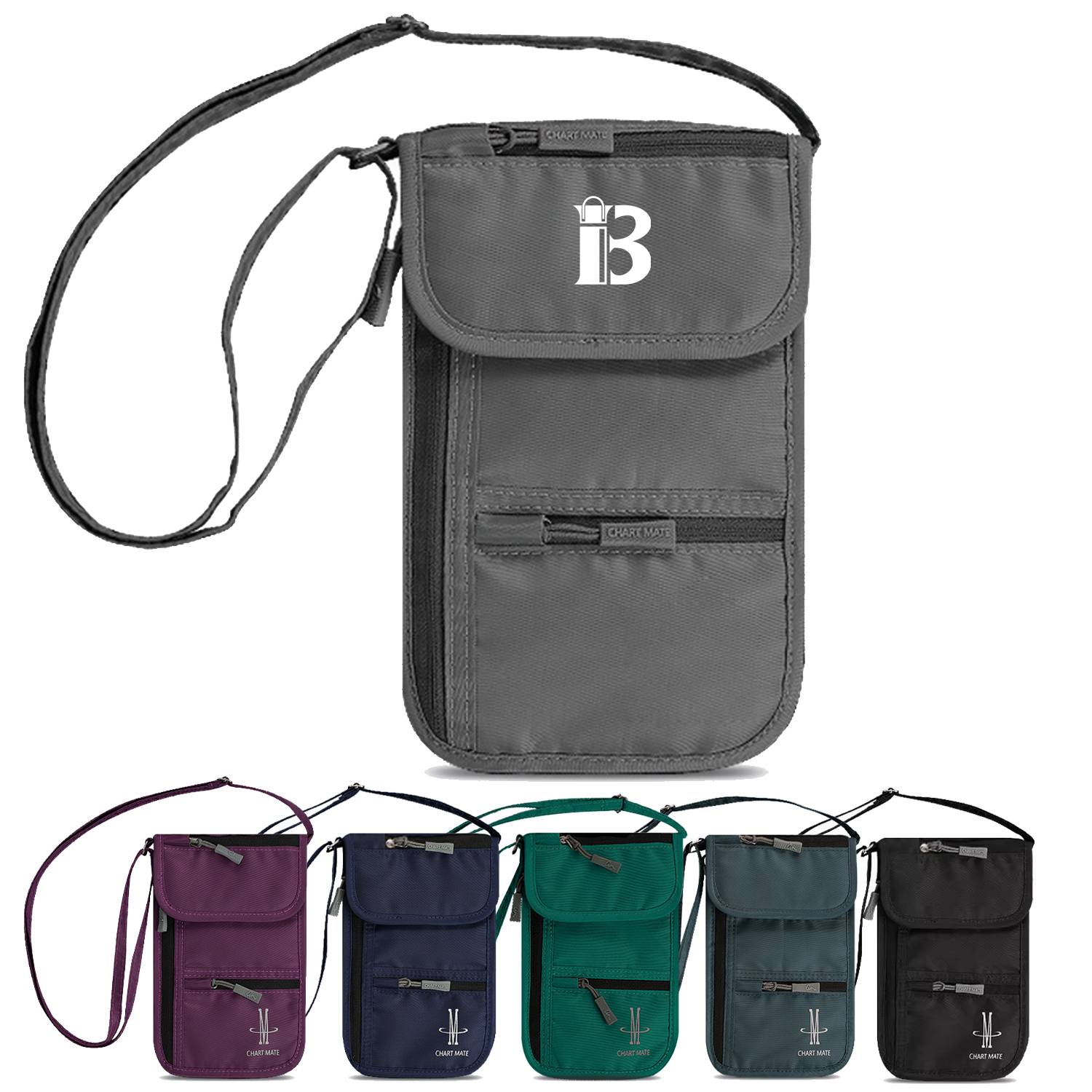 Multifunctional Portable Airline Ticket Bag Crossbody Wallet