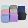 Cosmetics Lipstick Headphones Silicone Small Square Bag