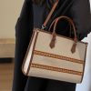 Canvas Crossbody Bag Fashion Large Capacity Tote