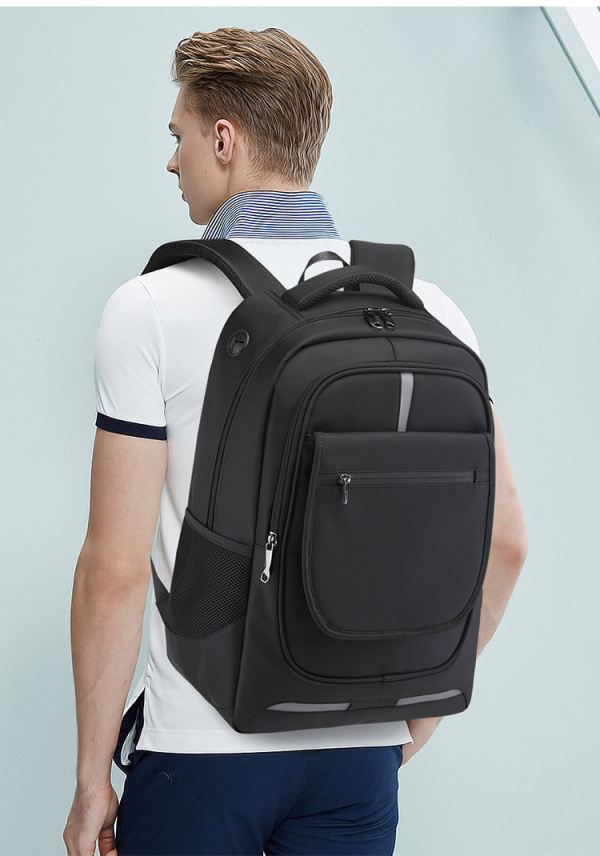 Slim Durable Canvas Laptop Backpack