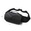Abs Men's Crossbody Bag with PC Waterproof Hard Case