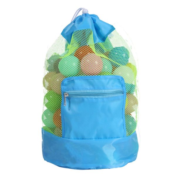 Large Beach Drawstring Backpack