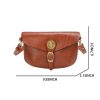 Small Women Saddle Purse Crossbody bag
