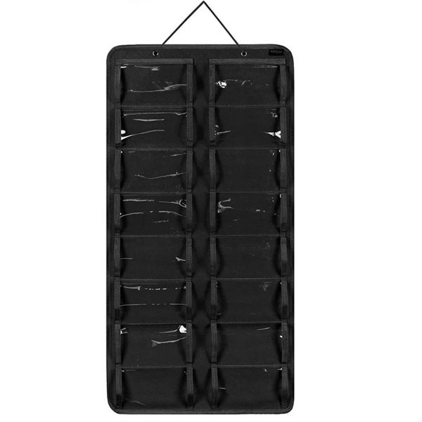 16 Slots Dust Proof Wall Pocket Sunglasses Organizer