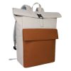 Oxford roll business casual backpack