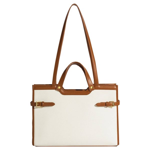 Stylish PU Business Work Tote Bag for Women