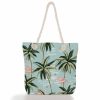 Palm Tree Canvas Tote Bag