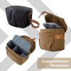 Canvas Outdoor portable waterproof camera bag