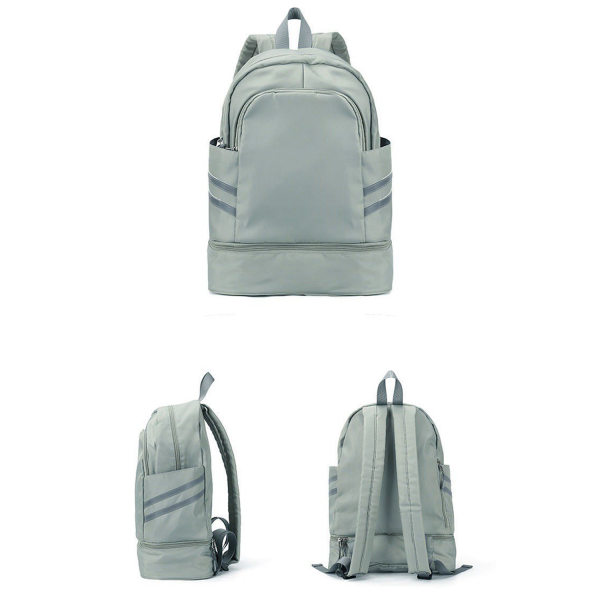 Gym Bag For Women Waterproof Backpack With Shoe Compartment