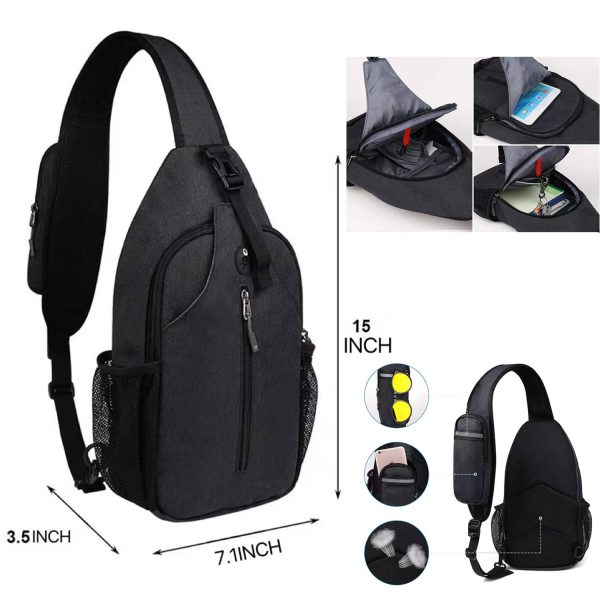 Crossbody Sling Backpack Travel Chest Bag
