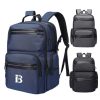Business Travel Polyester Backpack With Usb Charging Port