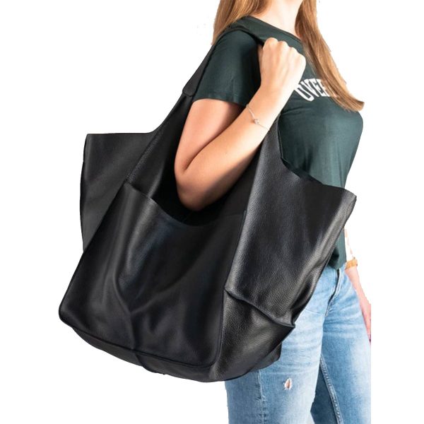 Large PU Leather Satchel Tote Shoulder Bags