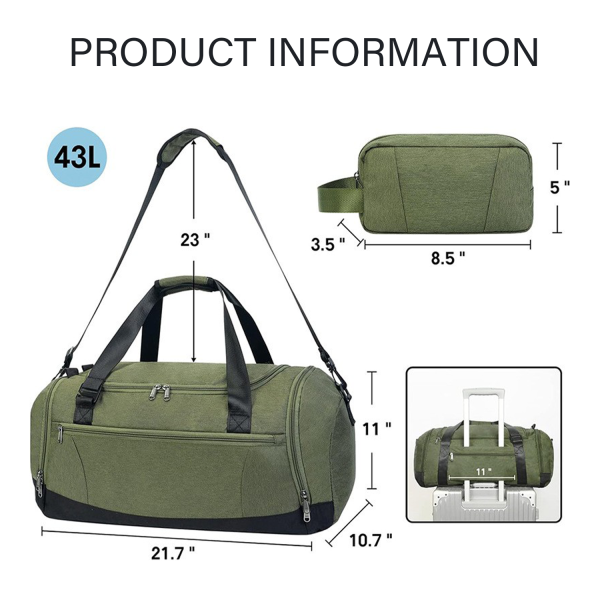 Outdoor Travel Fitness Duffel Bag