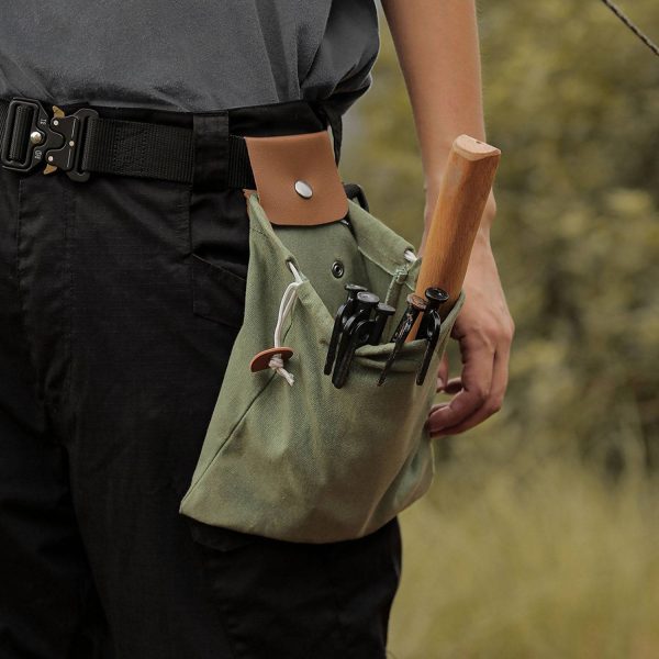 Outdoor Collapsible Canvas Picking Storage Bag