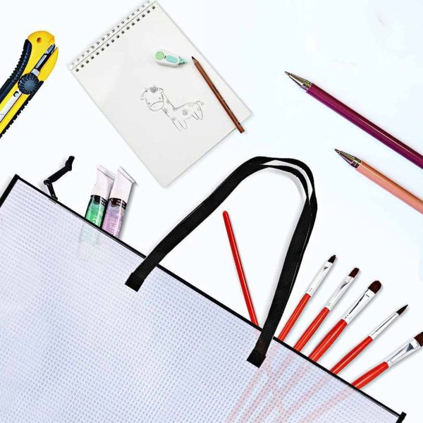 Bulletin Board Art Storage Chart Bag