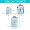 4-Piece Set of Packing Cubes Compression Bags