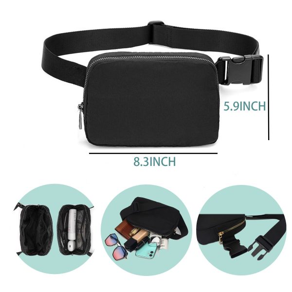 PU Fashion Waist Packs with Adjustable Strap Bags