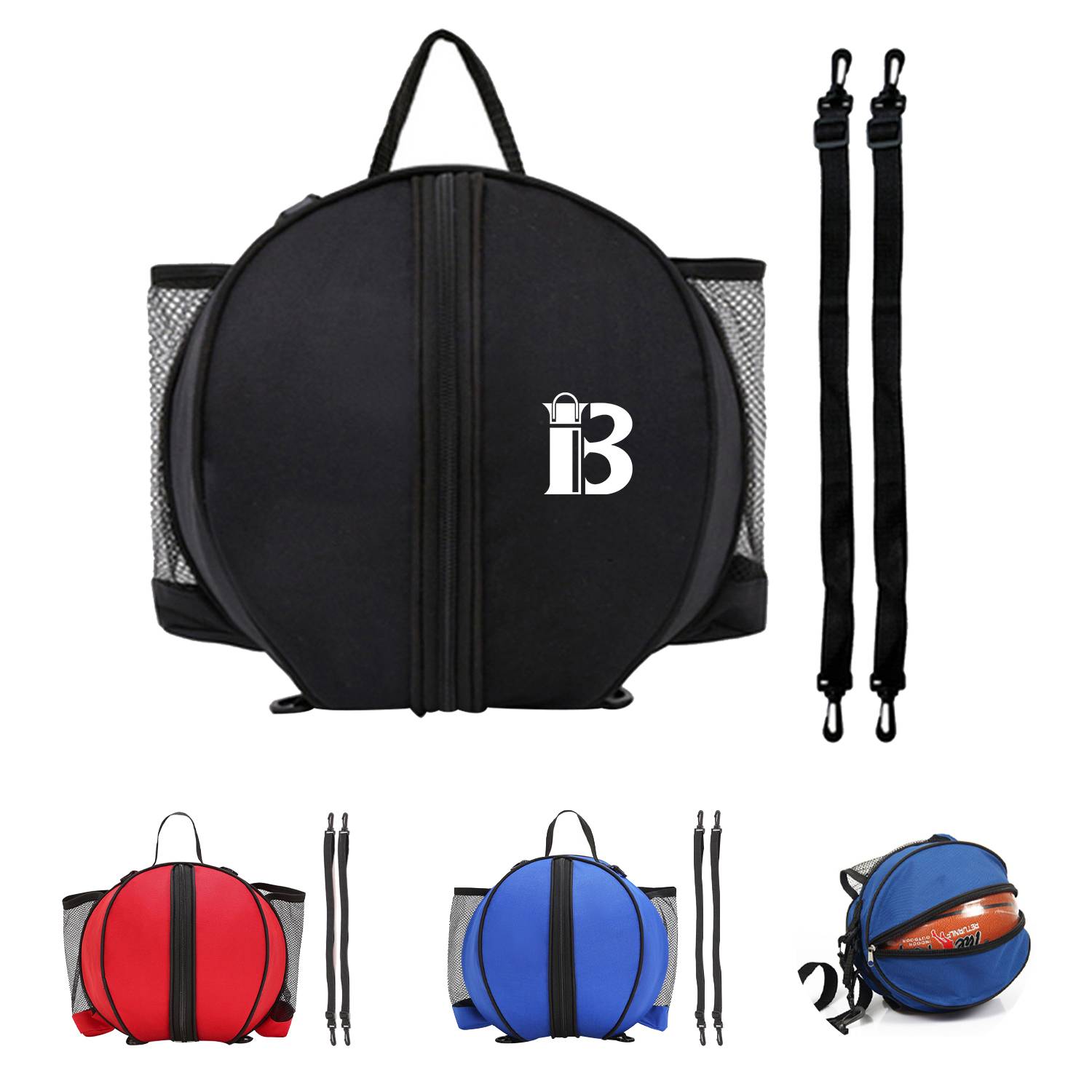 Polyester Ball Sports Backpack