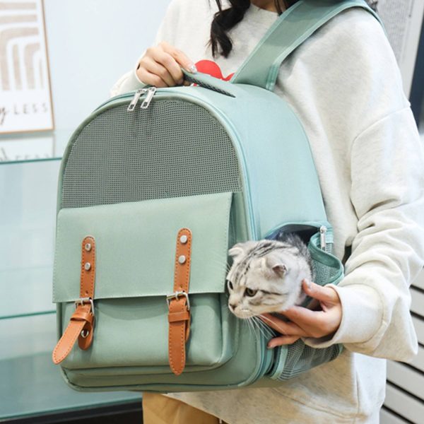 Pet Carrier Backpack with Breathable Design for Cat