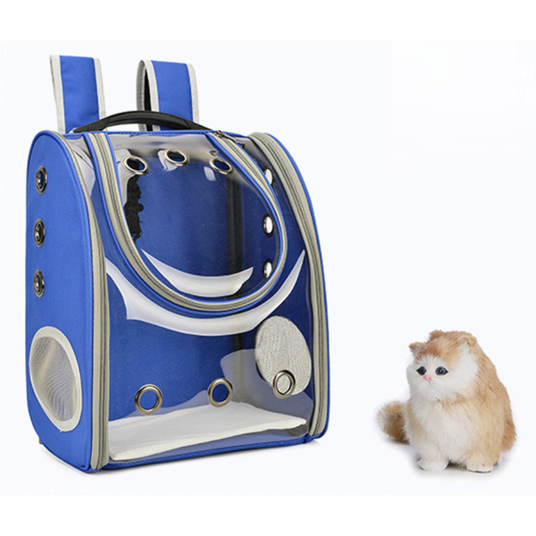 PVC Transparent Pet Space Backpack