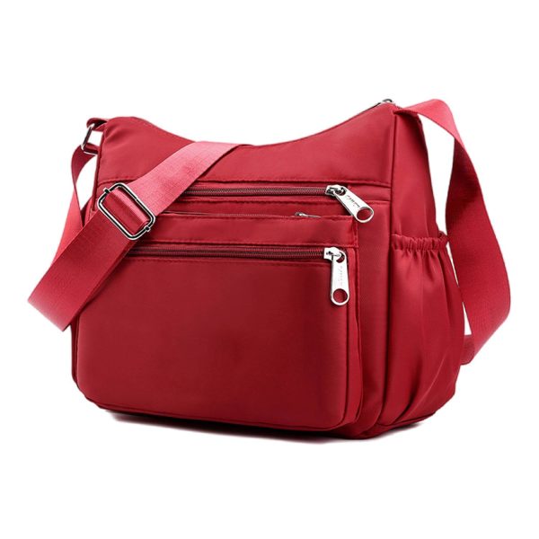 Nylon Fabric Cross-body Bag Customized Multi-Compartment