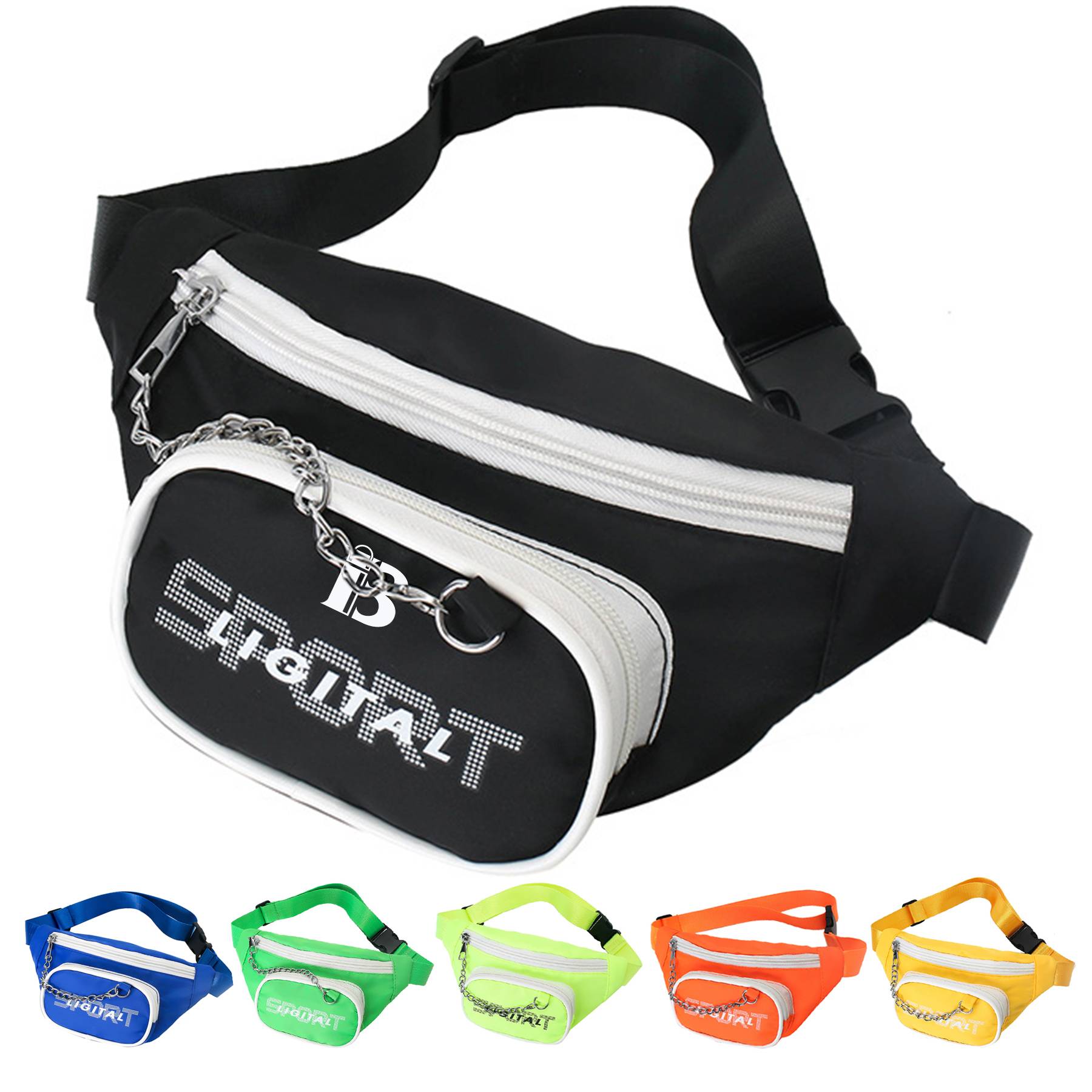 Nylon children Waist Pack Fashion Bag for sports holiday