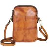 Pu leather Small Cellphone Purse crossbody Bag for women