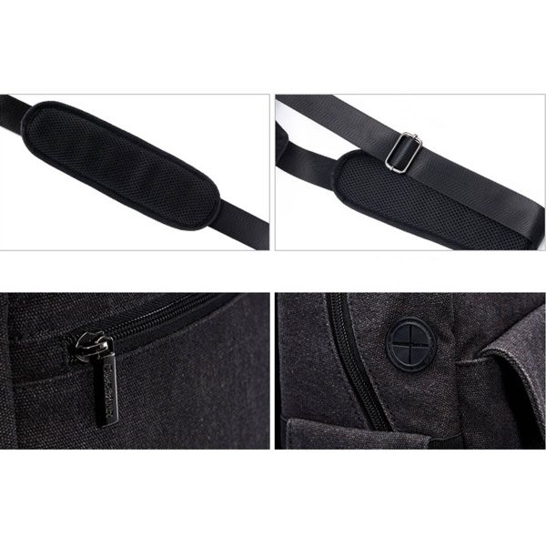 Waterproof canvas camera chest bag