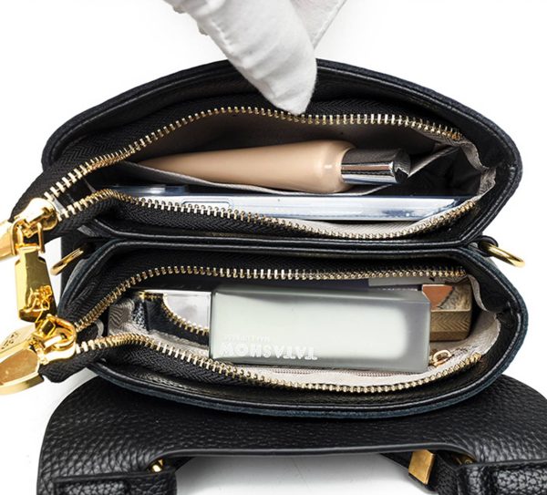 Real Leather Shoulder Crossbody Bag