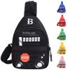 Nylon Car Pattern Crossbody Bag for Kids