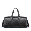 Genuine Leather Travel Weekender Duffel Bag for Men