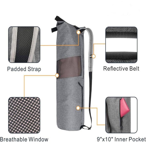 Oxford Multifunctional fitness yoga mat storage bag