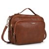 Pu Small Open pocket Crossbody Bag Women