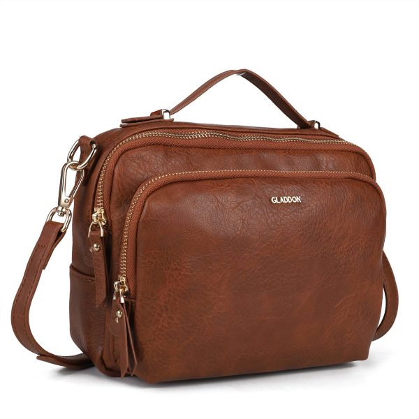 Pu Small Open pocket Crossbody Bag Women