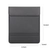 Leather Waterproof Wearable Shockproof Notebook storage bag