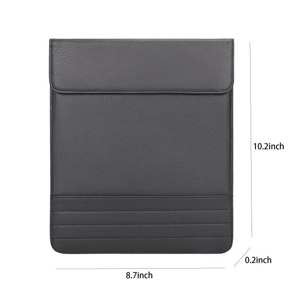 Leather Waterproof Wearable Shockproof Notebook storage bag