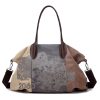 Canvas Shoulder Handbag Tote Shopper Bag For Women