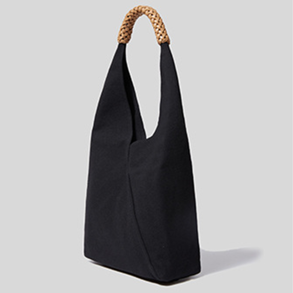 Canvas Saddle Tote Bag