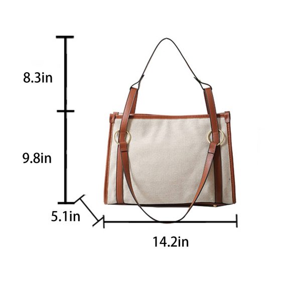 Canvas Tote Bag Large Capacity Customized for Women