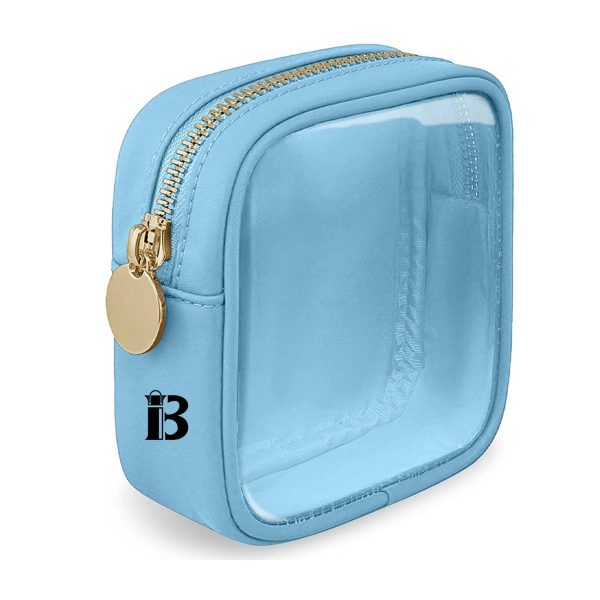 Mini Clear Travel Makeup Bag for Purse