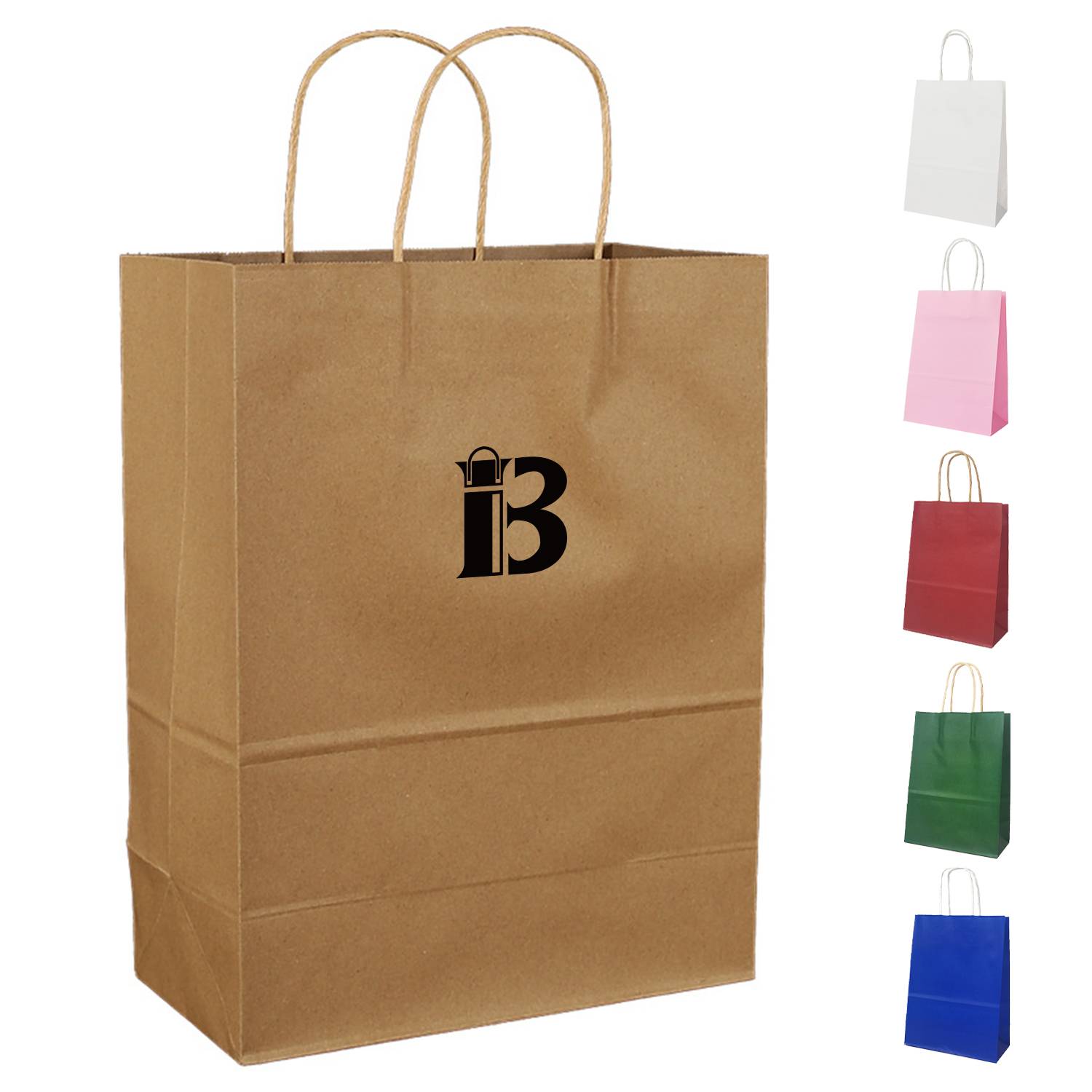 Customized Kraft Paper Gift Bag