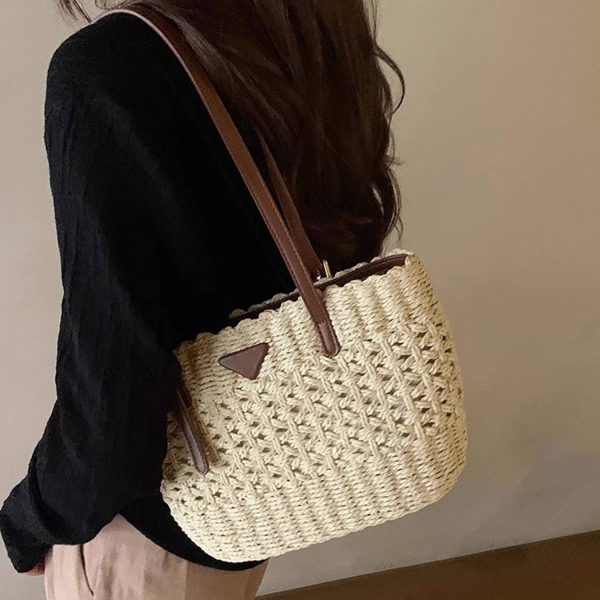 Fashion weaving tote bag