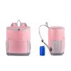 Double-shoulder cooler insulated bag