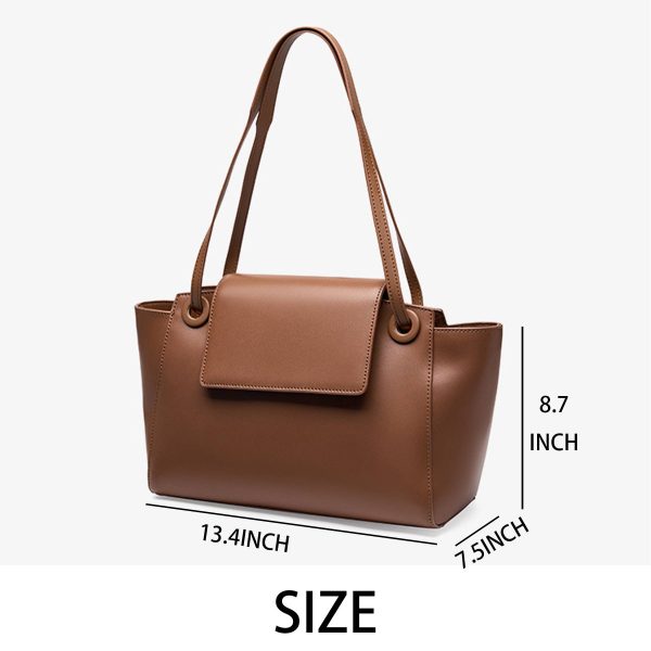 Genuine Leather large-capacity shoulder tote bag