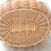 Willow & Canvas Tote Bag Handbag Basket