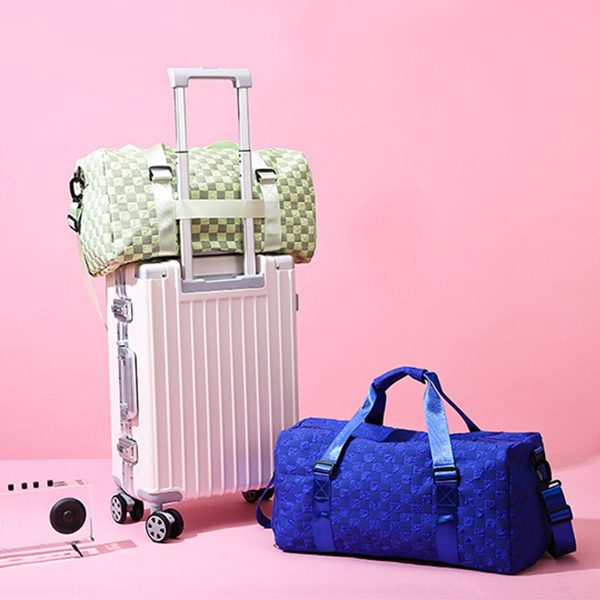 Oxford shoulder duffel bag