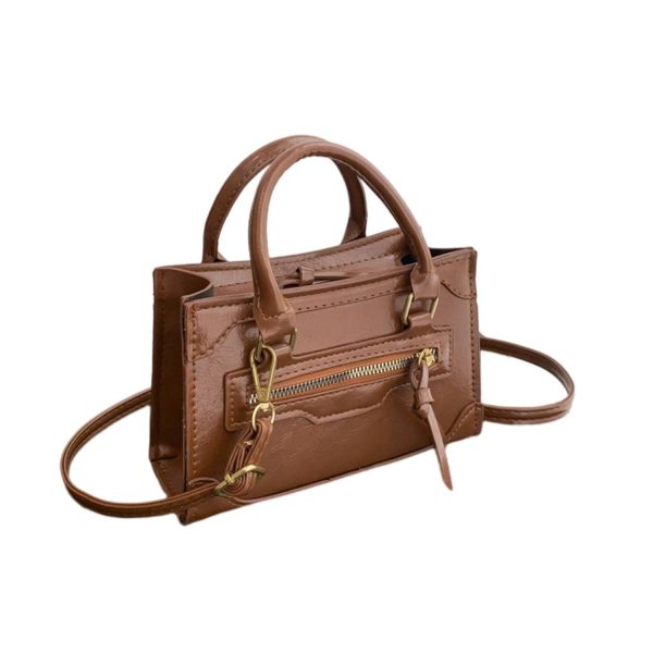Vintage leisure square Crossbody bag
