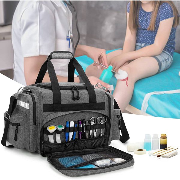 Professional Medical First Responder Bag with Detachable